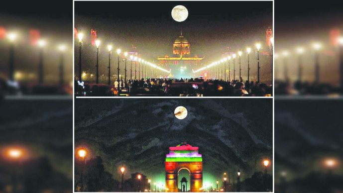 ‘Super Moon’નો અદભુત નજારો
