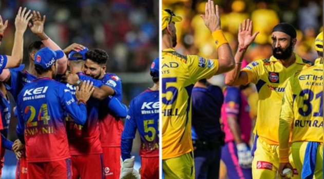 IPL  2025ની બાવનમી મેચ રોયલ ચેલેન્જર્સ બેંગલુરૂ (RCB) અને ચેન્નઈ સુપર કિંગ્સ (CSK) વચ્ચે રમાશે
