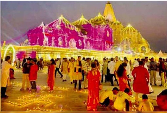 Ayodhya Ram temple પર 25મી નવેમ્બરે PM મોદી 22 ફૂટ લાંબી-નવ ફૂટ પહોળી ધજા ફરકાવશે