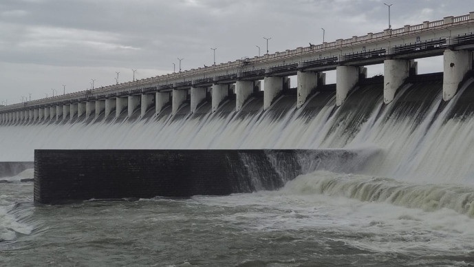 Bhavnagar: પાલીતાણાનો શેત્રુંજી ડેમ ફરી એક વાર ઓવરફ્લો થયો