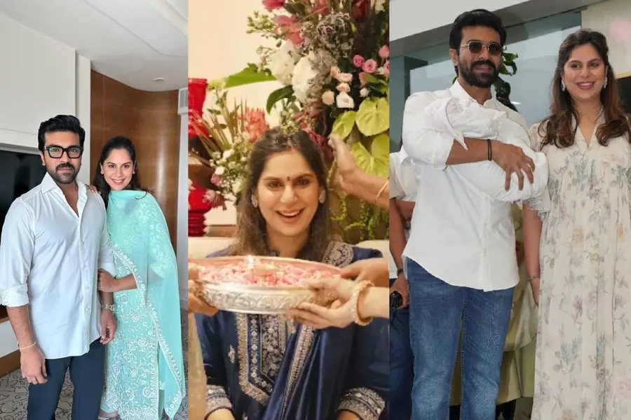 South Actor Ram Charan ના ઘરે આવશે જૂડવા બાળકો