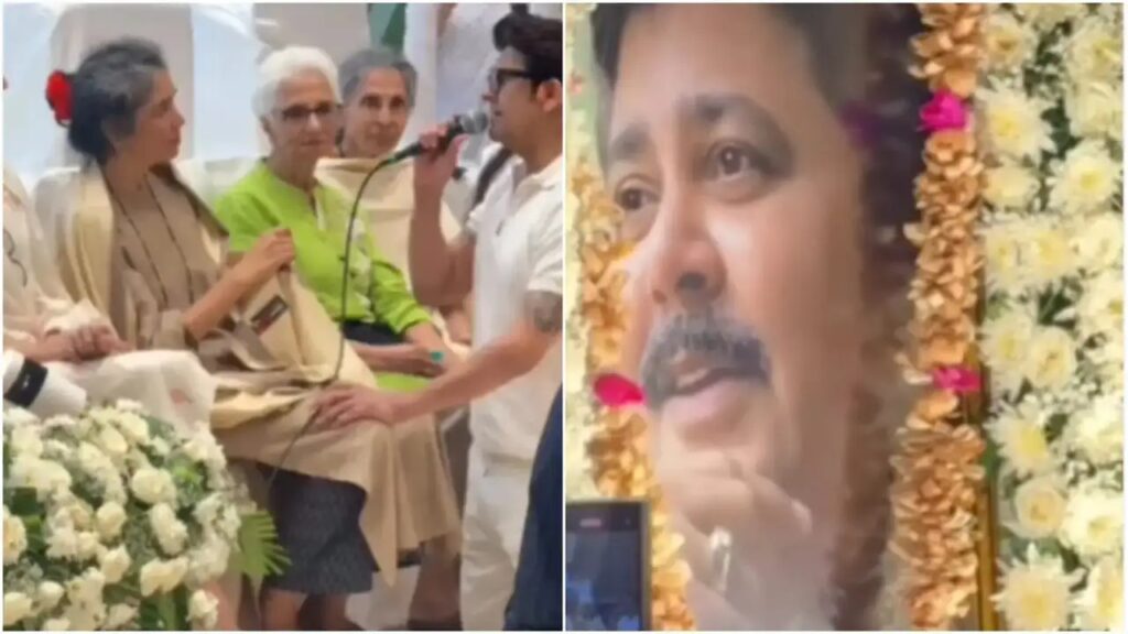Satish Shahની પ્રાર્થના સભામાં સોનુ નિગમે ગાયું ગીત,સાથી કલાકારોએ પણ સૂરમાં સૂર મિલાવ્યા