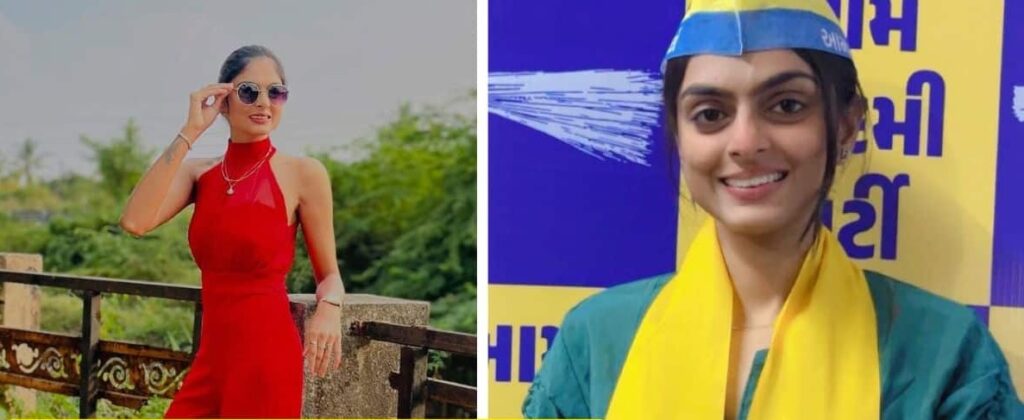 Surat ની ગ્લેમરસ ઈન્ફ્લુએન્ઝર હની પટેલ આપમાં જોડાઈ, બિયરનો ગ્લાસનો વીડિયો વાયરલ થતા જ વિવાદ થયો