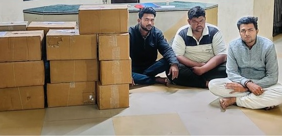 Bhavnagar માં સીરપના જથ્થા સાથે ૪.૩૭ લાખનો મુદ્દામાલ કબજે