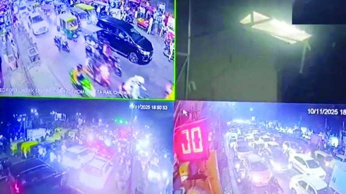Delhi Blast ક્ષણના CCTV ફુટેજ જાહેર; 8 મૃતકોના DNA પણ મેચ થયા