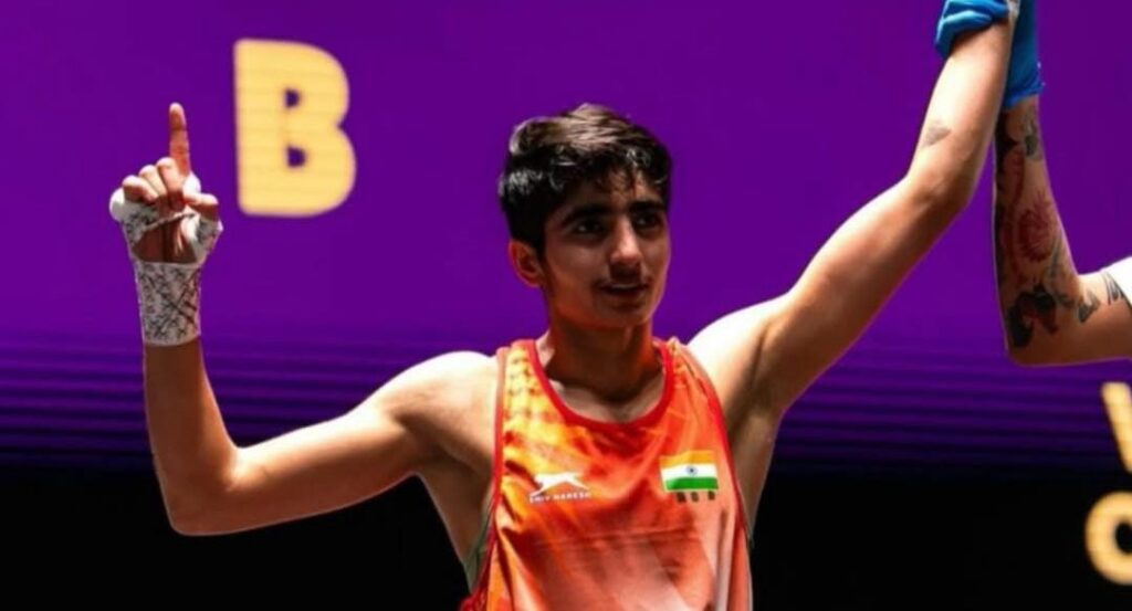 Meenakshi Hoodaની વર્લ્ડ બોક્સિંગ ચેમ્પિયનશિપ ફાઇનલમાં એન્ટ્રી