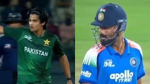 Naman ને આઉટ કર્યા પછી પાકિસ્તાની બોલર સાદ મસૂદની શરમજનક હરકતો