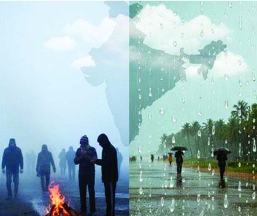 Kashmir માં તાપમાન `0′ ડિગ્રી : ઉત્તર ભારતમાં ઠંડીનો પ્રકોપ : દક્ષિણમાં વરસાદ