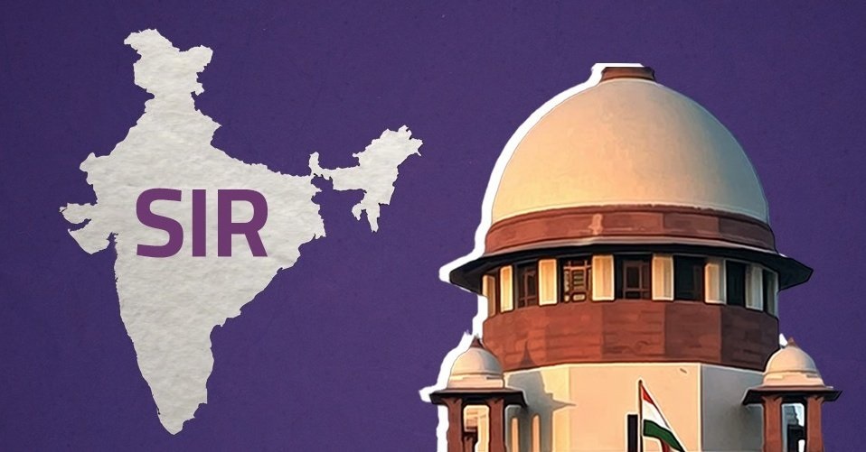 Supreme Court SIR પર સુનાવણી કરી, ચૂંટણી પંચને ૧ ડિસેમ્બર સુધીમાં જવાબ આપવાનો આદેશ