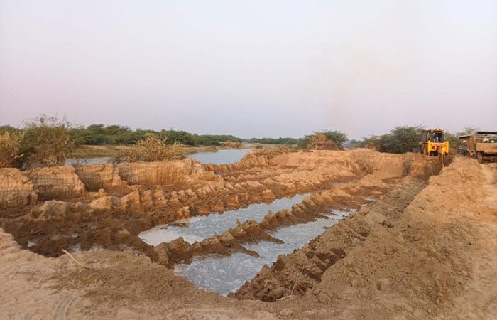 Surendranagar: ખારાઘોડામાં ઘુડખર અભયારણ્ય નજીક ગેરકાયદે માટી ખનન