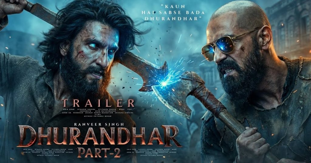 ભારતમાં સૌથી વધુ કમાણી કરનારી બોલિવૂડ ફિલ્મોમાં “Dhurandhar 2” ટોચ પર
