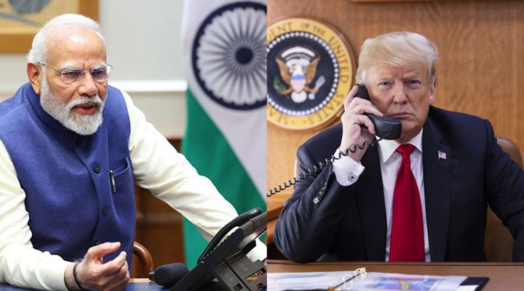 PM Modi and Donald Trump વચ્ચે ફોન પર ૪૦ મિનિટ સુધી થઈ વાતચીત