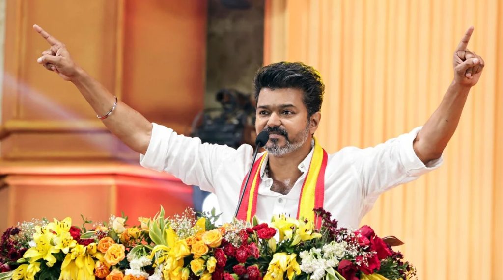 Tamil Naduમાં અભિનેતા વિજય `કીંગ’: શાસક DMK છેક ત્રીજા સ્થાને ધકેલાયુ