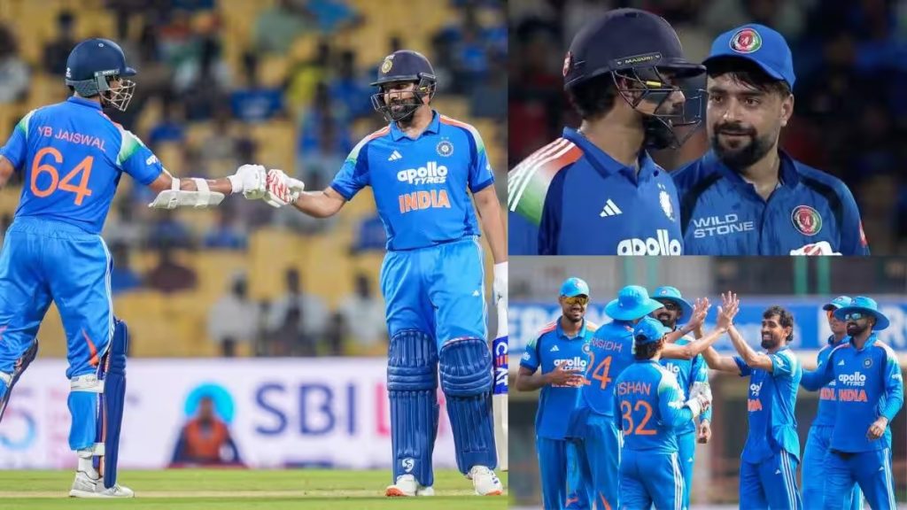 Team India સામે અફઘાનિસ્તાનનું સરન્ડર, ચેપોક વનડેમાં 9 વિકેટથી જીત, યશસ્વીની સદી