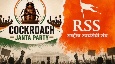 લોકતંત્રમાં દરેક અવાજને સ્થાન : Cockroach Janata Party પર સંઘનો પ્રતિભાવ