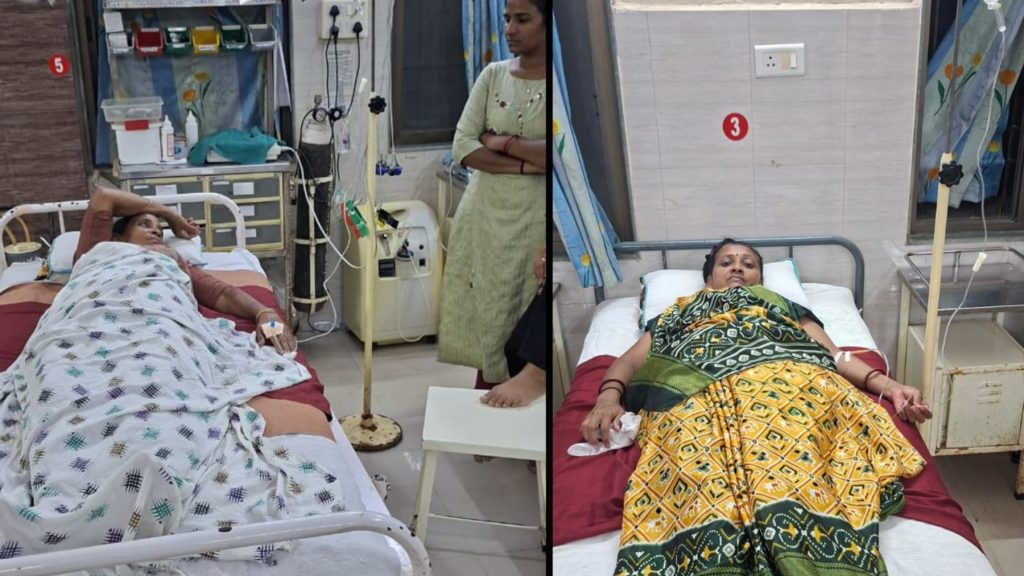 Morbi: Jetpar ઉપવાસ આંદોલનમાં બે આંદોલનકારી મહિલાઓની તબિયત લથડતા હોસ્પિટલ ખસેડાયા