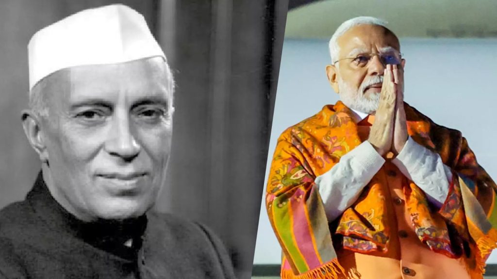 Modi ની રેકોર્ડ તોડવામાં બોલબાલા : નહેરુને પાછળ રાખ્યા