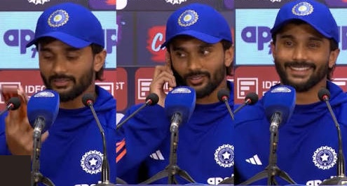 India-Afghanistan મેચ બાદ મીડિયાના સવાલો વચ્ચે નીતિશે ઉપાડ્યો માતાનો ફોન