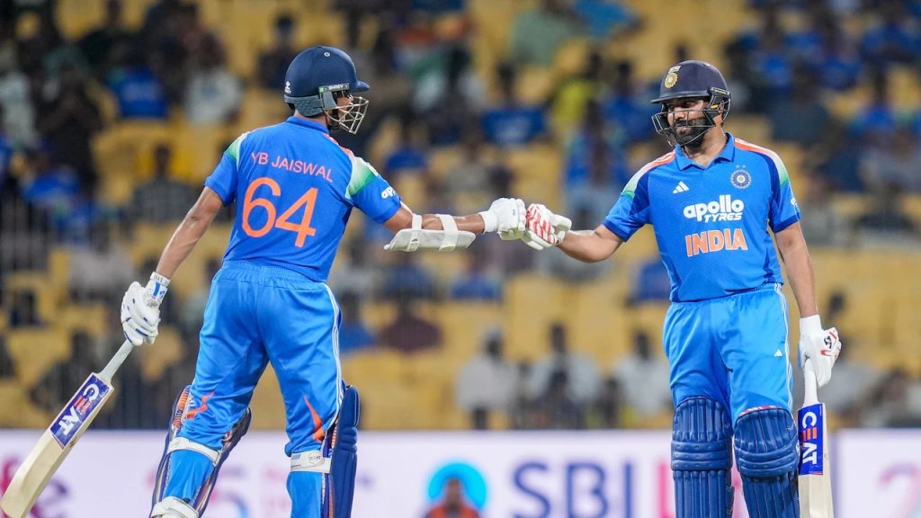 Afghanistan સામેની વનડેમાં રોહિત શર્મા અને યશસ્વી જયસ્વાલનો કમાલ