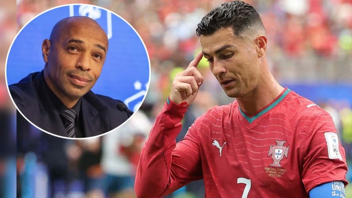 Ronaldo ના `સ્વાર્થ’ને કારણે પોર્ટુગલ જીતથી વંચિત : થિયરી હેનરીનો આકરો પ્રહા