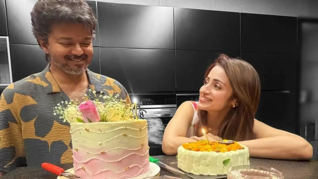 બ્રેકઅપની ચર્ચા વચ્ચે Trisha એ વિજય સાથે બર્થ ડે સેલિબ્રેટ કર્યો