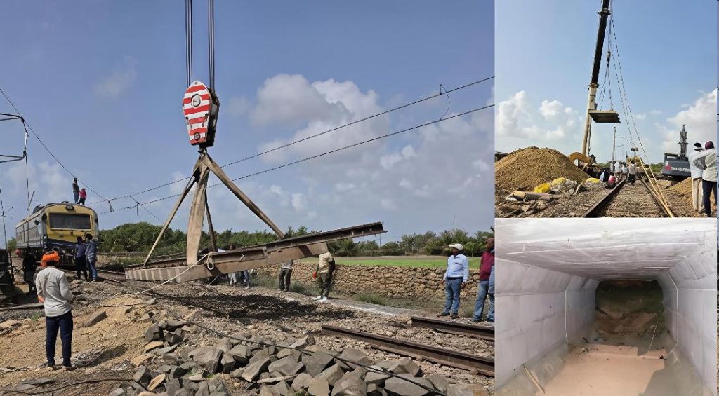 ચોમાસામાં સુરક્ષિત રહેશે રેલ વ્યવહાર; Rajkot ડિવિઝને તૈયાર કર્યો વધારાનો જળ નિકાલ માર્ગ