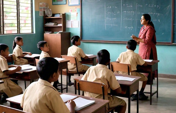 Gujarat’s Granted Schoolsના વિદ્યાર્થીઓનું ભવિષ્ય અંધકારમય, કાયમી શિક્ષકોની અછત