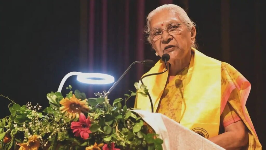 Uttar Pradesh ના રાજયપાલ આનંદીબેન પટેલે વિવિધ પાસાઓમાં નવા સંશોધનો કરવા પર ભાર મુકયો