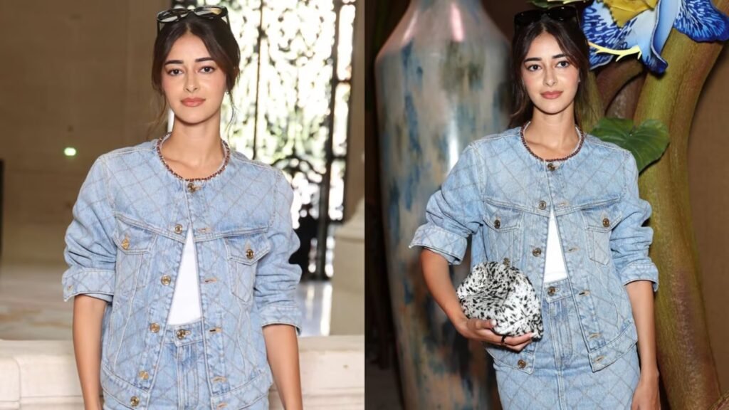 શેનેલ ફેશન શોના ગેસ્ટ તરીકે Ananya Pandey નો લૂક વખણાયો