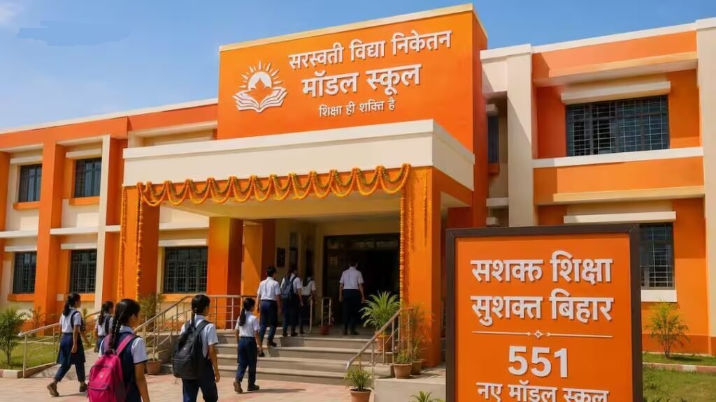 Bihar માં મોડેલ સ્કૂલોના કેસરી રંગ,માતા સરસ્વતીનો રંગ પણ કેસરી છે,શિક્ષણ મંત્રી
