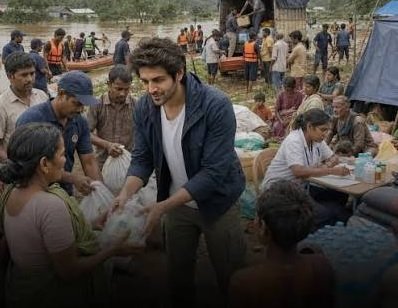 Kartik Aaryan પૂરગ્રસ્ત આસામને મદદ કરી, ૧૦ કરોડ રૂપિયાનું દાન આપ્યું