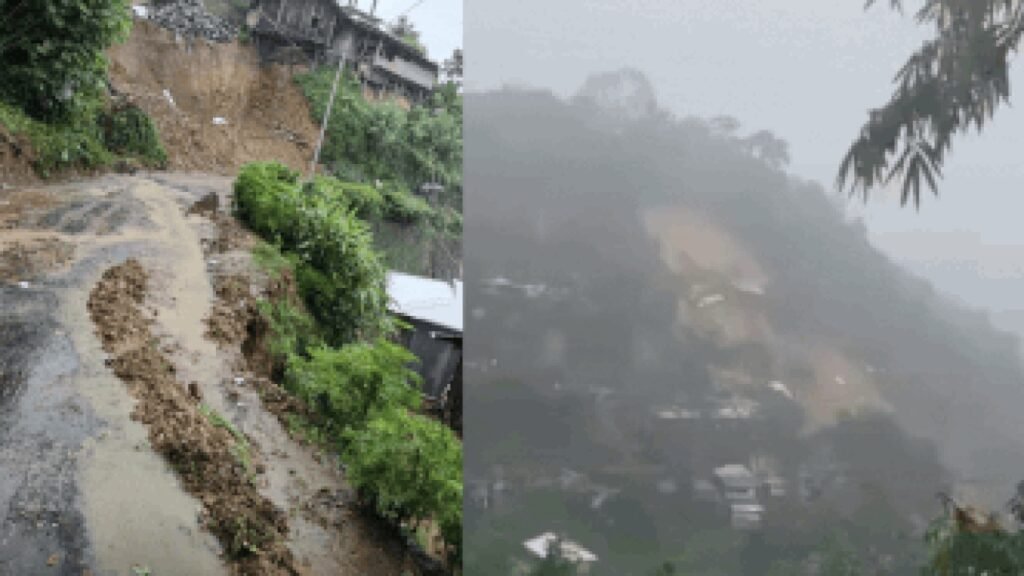 Nagaland માં ભારે વરસાદથી ભારે તબાહી, ભૂસ્ખલનથી ૮ લોકોના મોત, ૧૨ ઘાયલ
