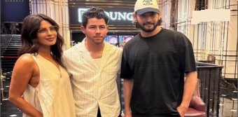 Priyanka Chopra એ ’વારાણસી’ના શૂટિંગમાંથી થોડો સમય કાઢ્યો, તેના પતિ અને સહ-કલાકાર સાથે બહાર ગઈ
