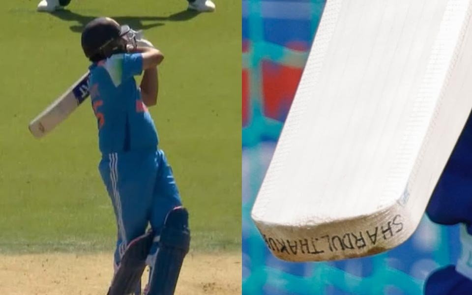 Rohit Sharma એ ‘મિત્ર’ નું બેટ ઉધાર લઇ લોર્ડ્સમાં ફટકારી ધમાકેદાર સદી