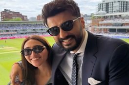 Arjun Kapoor and Sahiba Bali લંડનના લોર્ડ્સ ક્રિકેટ ગ્રાઉન્ડ પર સાથે જોવા મળ્યા