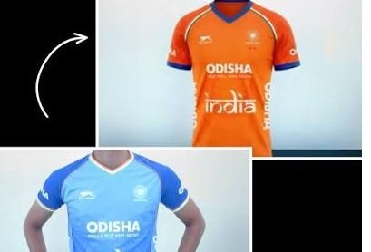 Indian Hockey Team ની `બ્લુ જર્સી’ બદલીને ભગવા રંગની કરાતાં વિવાદ