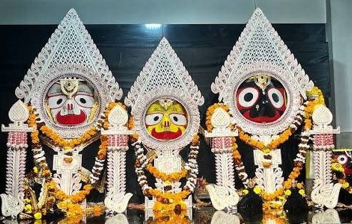 કરૂણામય ભગવાન શ્રી જગન્નાથજી ચાલુ વરસાદે રથ પર બિરાજમાન થઇ Morbi વાસી પર કૃપા દ્રષ્ટિ કરી