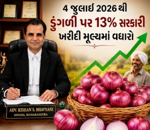 ખેતરથી વૈશ્વિક બજાર સુધી: શું નવી સરકારી ડુંગળીના ભાવ ભારતને કૃષિ મહાસત્તા બનાવવા તરફ નિર્ણાયક પગલું છે?