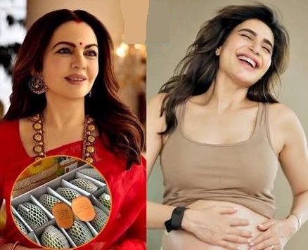 સગર્ભા Karishma Tanna ને નીતા અંબાણી તરફથી જામનગરના કેસર કેરી માટે ખાસ ભેટ મળી