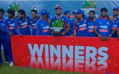 India Zimbabwe ને 35 રને હરાવ્યું, T20 શ્રેણી 3-0થી કબજે કરી, વૈભવ-મયંક જીતના હીરો