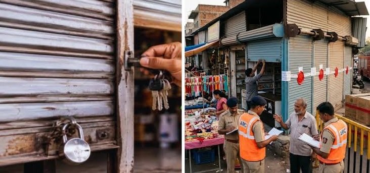 Ahmedabad: વેપારીઓને રાહત, સીલ કરાયેલી દુકાનો ખુલશે પણ ફટાકડા વેચશો તો કડક કાર્યવાહી થશે
