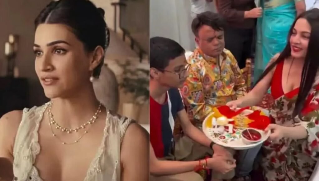 કૃતિ સેનન પછી, Celina Jaitley ના બ્લાઉઝથી વિવાદ; રાખીના વીડિયો માટે અભિનેત્રી ટ્રોલ થઈ