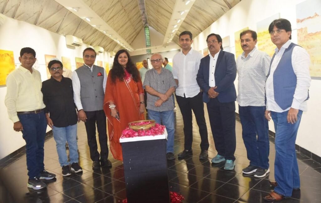 સમકાલીન કલાકાર મોના જૈનની સોલો પેઇન્ટિંગ પ્રદર્શની “Find Your Path”નું ભવ્ય આયોજન