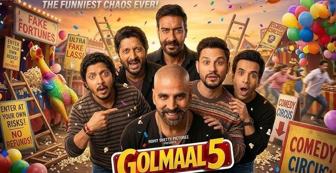 Golmaal Five આવતા માર્ચમાં રજૂ કરવાનું ટાર્ગેટ