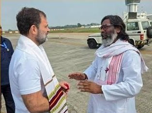 વિદ્યાર્થીઓનાવિરોધ પ્રદર્શન પર Rahul Gandhi એ મુખ્યમંત્રી હેમંત સોરેનને પત્ર લખ્યો