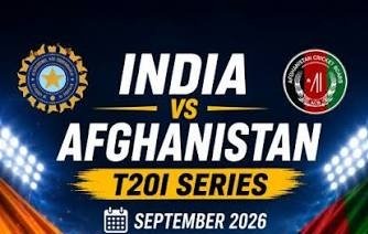 India-Afghanistan વચ્ચે તારીખ સાથે T20 સિરીઝની જાહેરાત : સપ્ટેમ્બરમાં રમાશે 3 મેચ