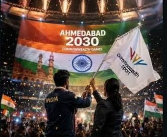 Glasgowએ ભારતને કોમનવેલ્થ ગેમ્સનો ધ્વજ સોંપ્યો; અમદાવાદ ૨૦૩૦ ગેમ્સનું આયોજન કરશે