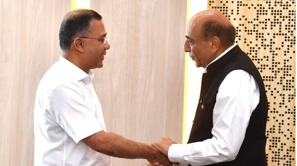 સંબંધોમાં તણાવ વચ્ચે ભારતીય હાઈ કમિશનરે બાંગ્લાદેશી પીએમ સાથે મુલાકાત કરી