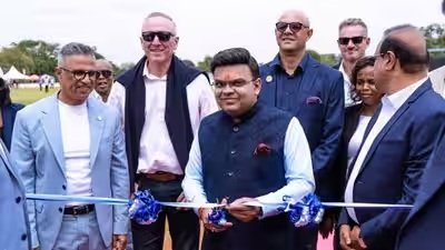 Tanzaniaના પ્રથમ ICC માન્ય ક્રિકેટ એરિનાનું જય શાહના હસ્તે લોકાર્પણ