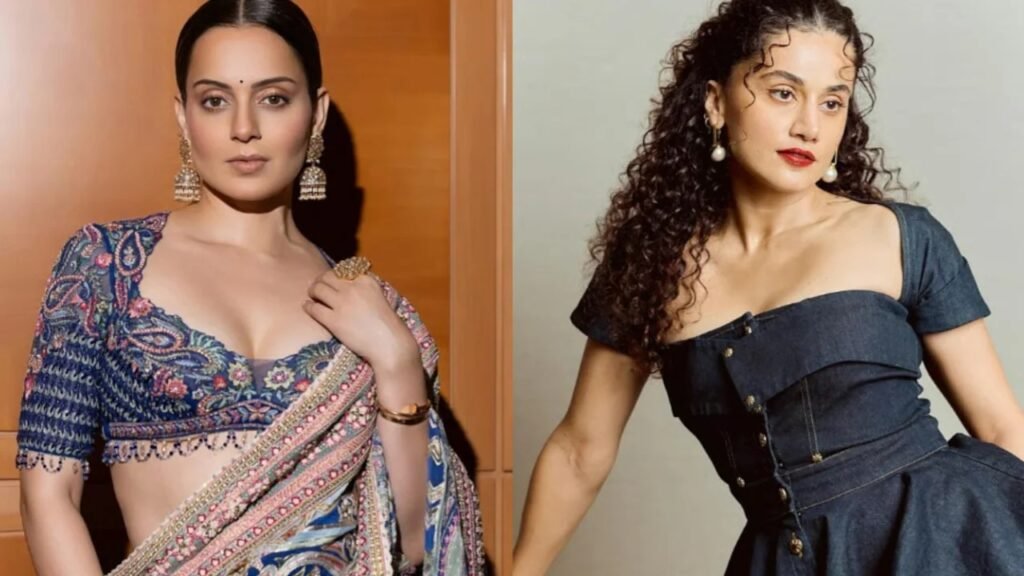 બોલીવુડ અભિનેત્રી Kangana Ranaut and Taapsee Pannu વચ્ચેનો વિવાદ ચરમસીમાએ